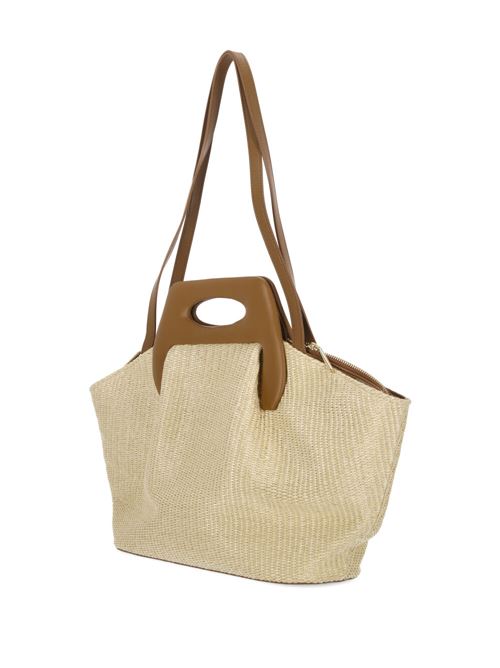 Beige caramel brown woman bag Themoirè | TMSR24DHP81SHELL/CARAMEL