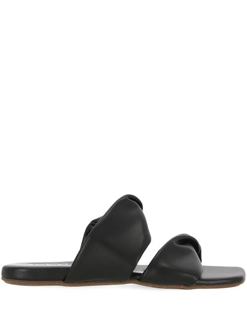 Black woman sandal Themoirè | TMSR24LNN1BLACK