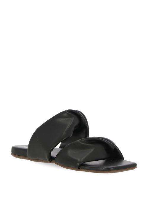 Black woman sandal Themoirè | TMSR24LNN1BLACK