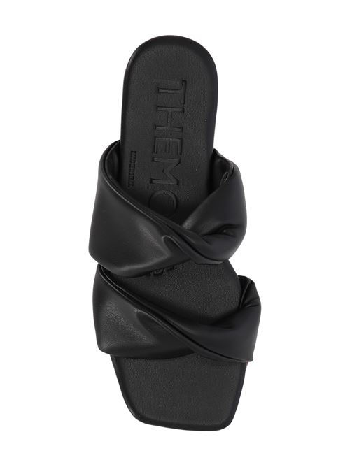 Black woman sandal Themoirè | TMSR24LNN1BLACK