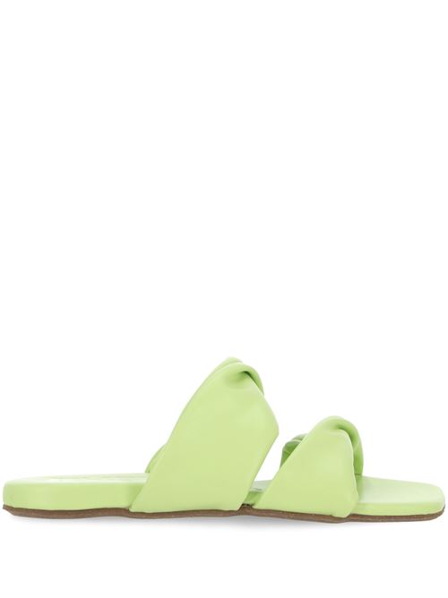 Green woman sandal Themoirè | TMSR24LNN83FOLIAGE