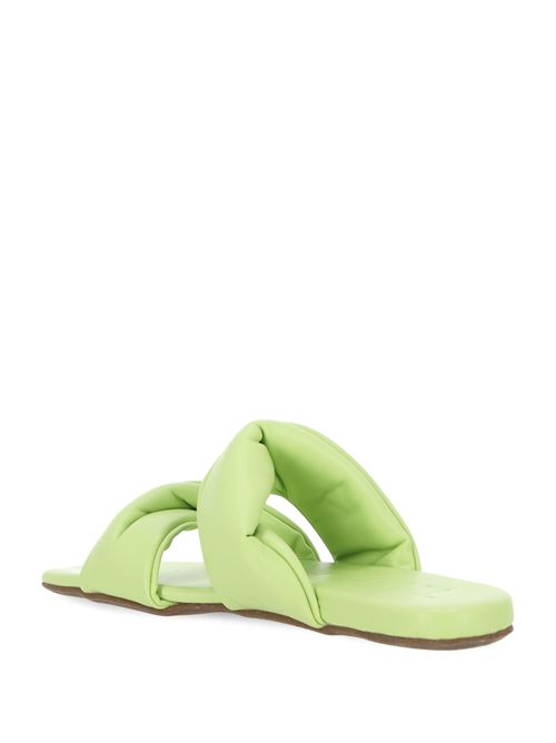 Green woman sandal Themoirè | TMSR24LNN83FOLIAGE