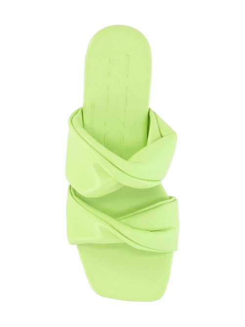 Green woman sandal Themoirè | TMSR24LNN83FOLIAGE