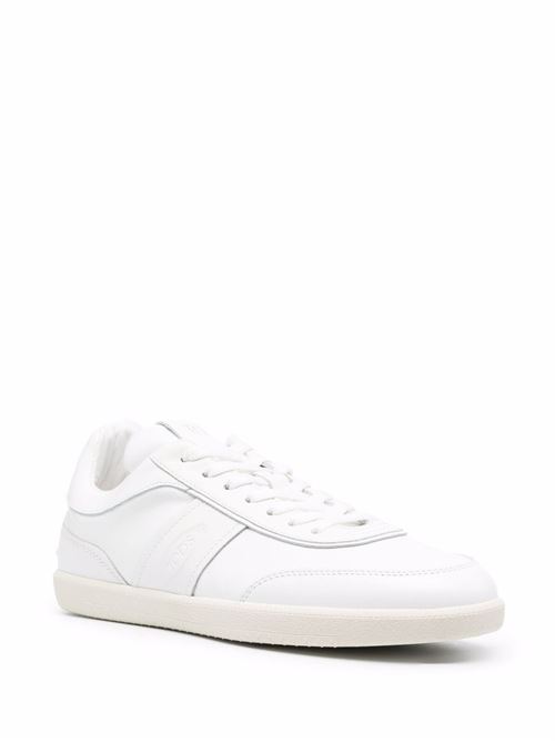 Sneakers basse tono su tono bianca Tod'S | XXM68C0DP30OV7B001