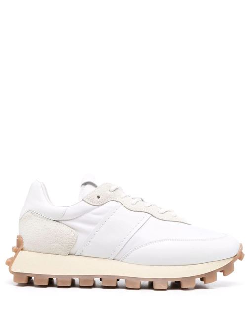 White panelled low-top sneakers TODS | XXW25K0FL90RJ9RFV4