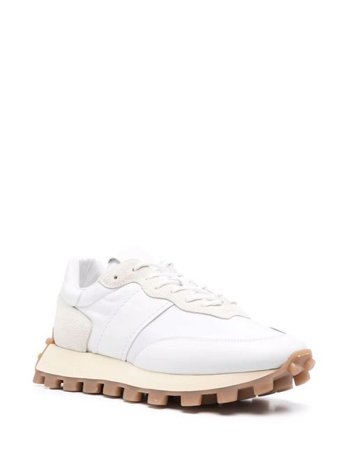 White panelled low-top sneakers TODS | XXW25K0FL90RJ9RFV4