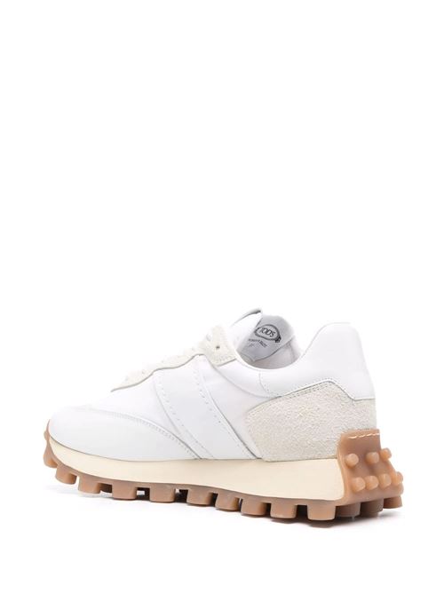 White panelled low-top sneakers TODS | XXW25K0FL90RJ9RFV4