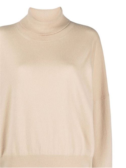 Maglia in cashmere beige sabbia Toteme | 241WRT1067YA0016144