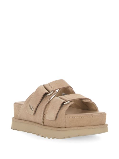 UGG Women's Goldenstar Hi Slide - Chestnut Ugg | 1155458CHE