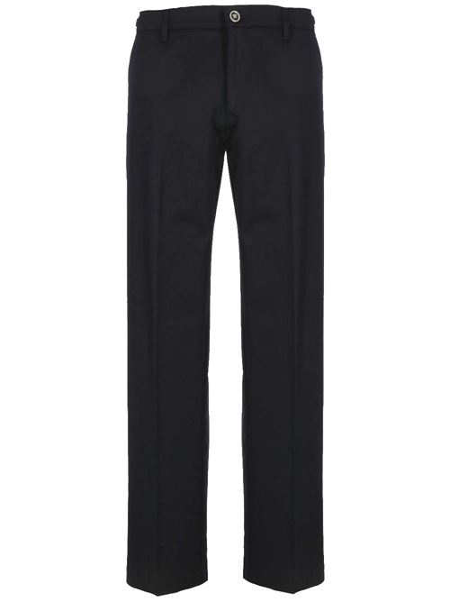 Navy blue trousers with Medusa signature Versace | 10105831A017181UI20