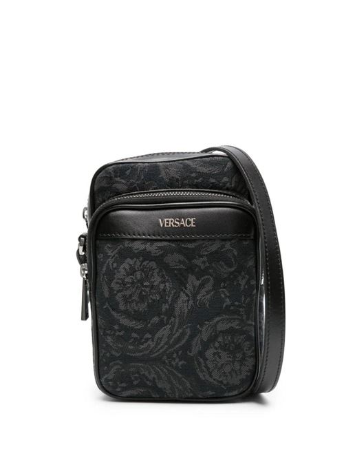 zip fastening adjustable detachable shoulder strap Versace | 10135311A093212BM0E