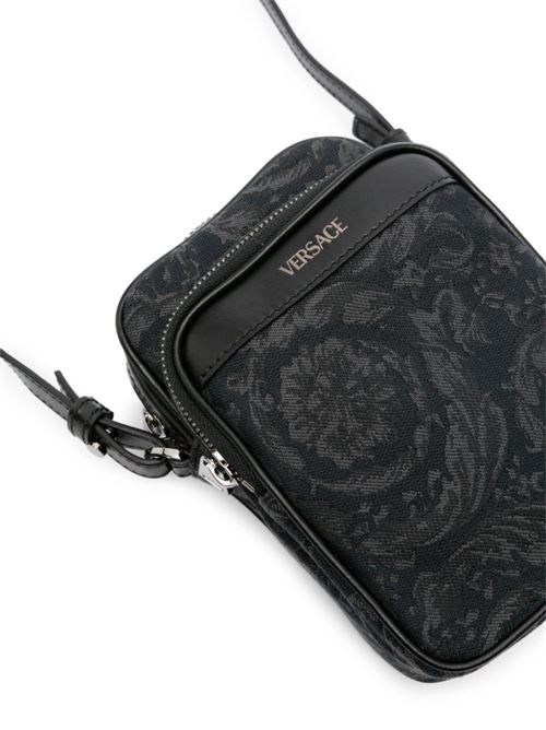 zip fastening adjustable detachable shoulder strap Versace | 10135311A093212BM0E