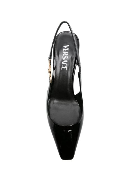 Pump in pelle di vitello nera Versace | 1013740D2VE1B00V