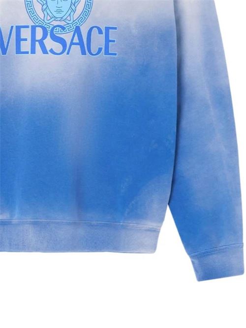 Felpa con stampa Versace | 10139691A099211UI10