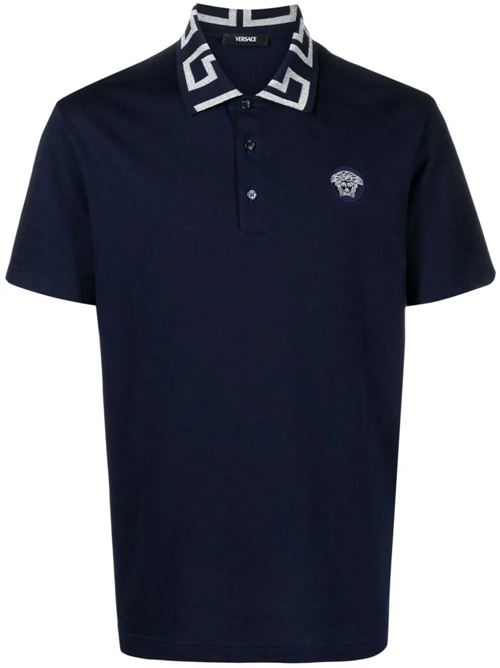 Cotton polo shirt. Versace | A874021A015521UI20