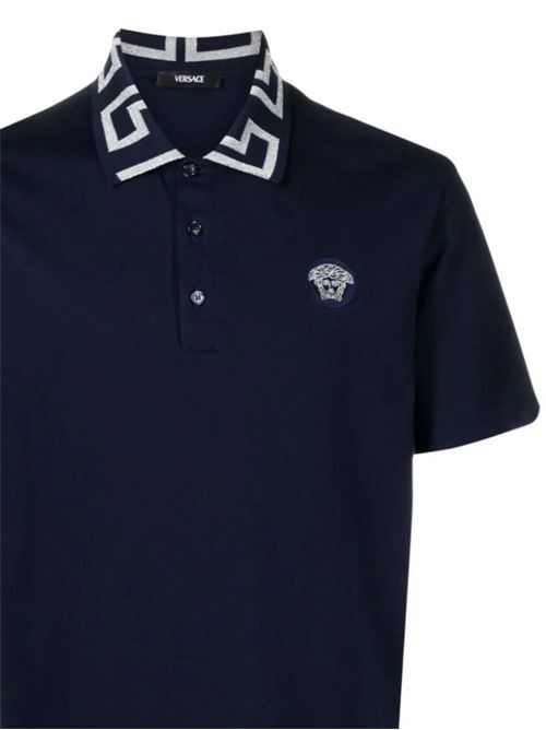 Polo in cotone. Versace | A874021A015521UI20