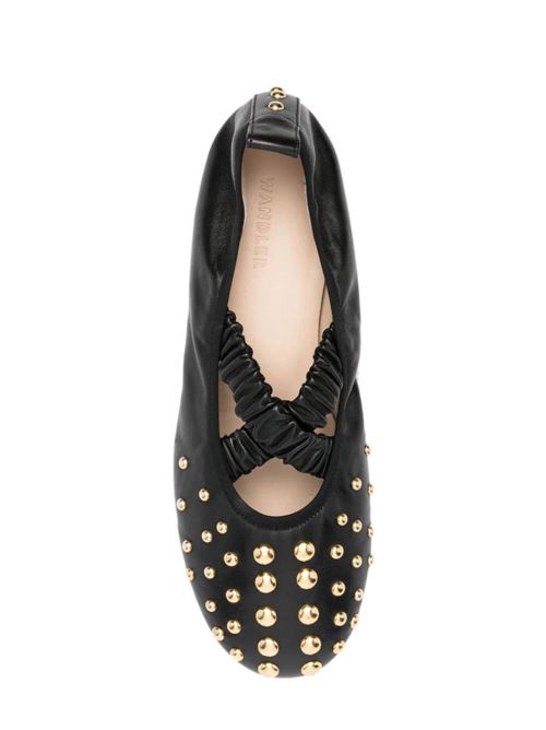 black calf leather round toe gold-tone stud Wandler | 24202-0001173224