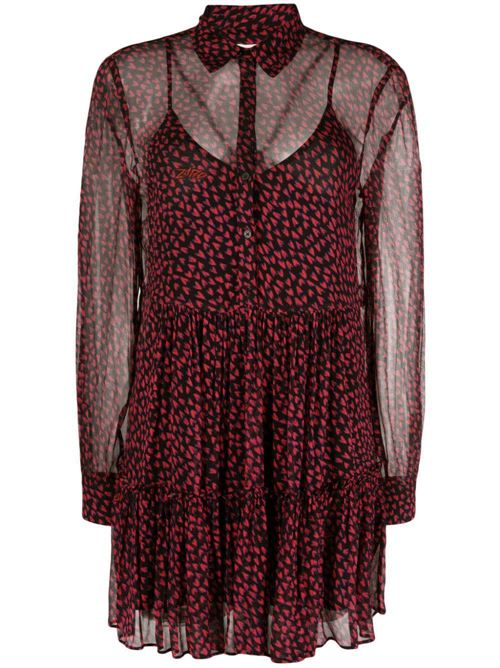 Abito donna rosso/nero ZADIG&VOLTAIRE | WWDR01301001