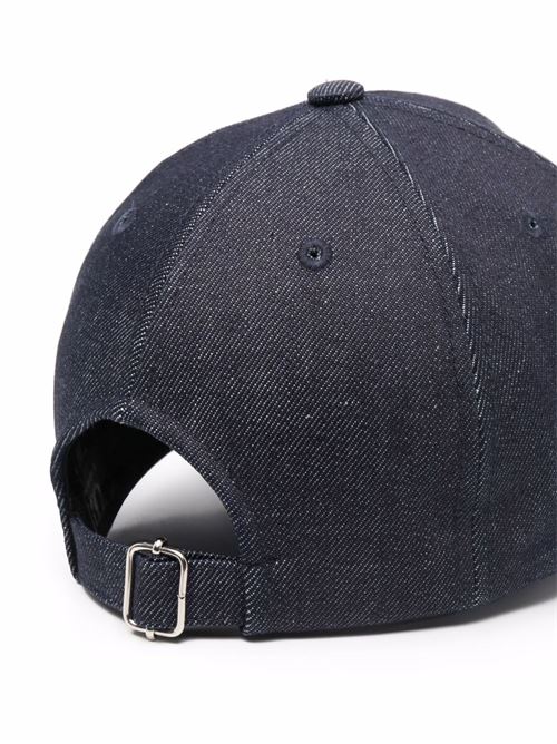 Blue cotton logo cap A.P.C. | COCSXM24090IAI