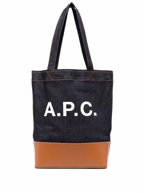 Borsa tote con logo A.P.C. | CODDPM61444CAF