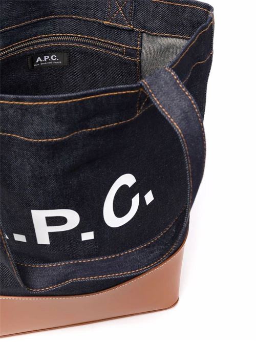 Borsa tote con logo A.P.C. | CODDPM61444CAF