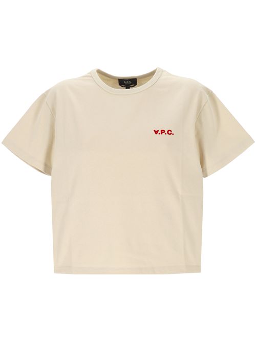 T-shirt con logo A.P.C. | COHBQF26390BLG