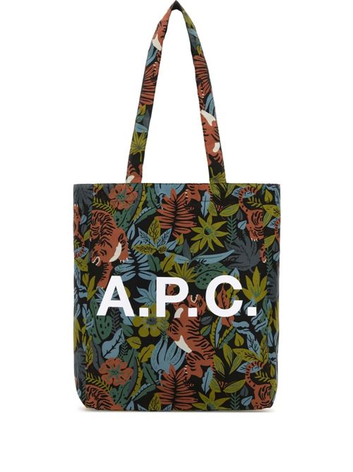 Lou Print Tote Bag A.P.C. | PSAKPM61892SAA