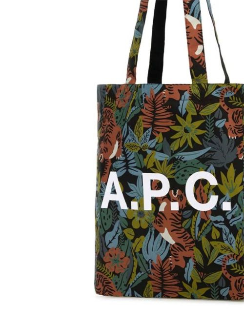 Lou Print Tote Bag A.P.C. | PSAKPM61892SAA