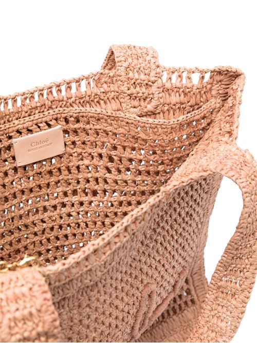 Summer Banana Raffia Tote Bag CHLOE | 25US901P0824M