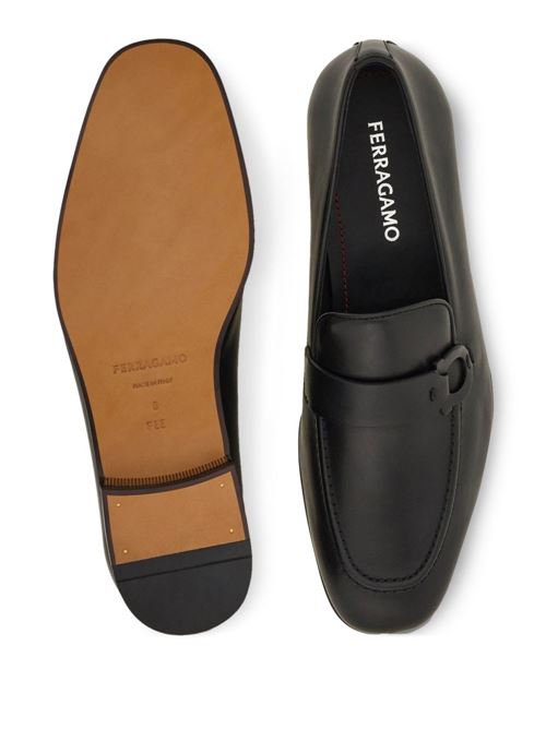 Black loafer FERRAGAMO | 0299177824153E