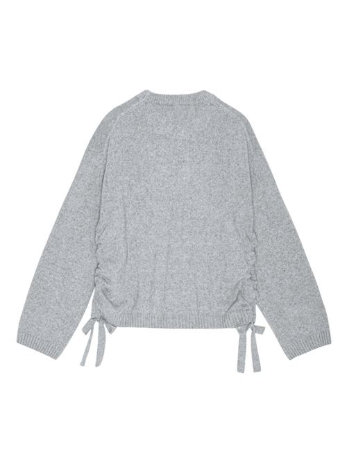 Grey Future Mixed Wool Oversized Jumper GANNI | K2488921