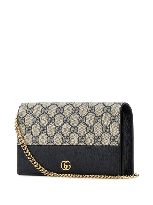 Mini borsa GG Marmont bicolore con catena GUCCI | 49798517WAG4041