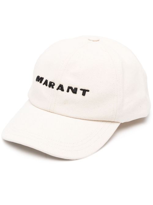 Cappello con logo ricamato MARANT | CQ001XHBA2C04JECBK