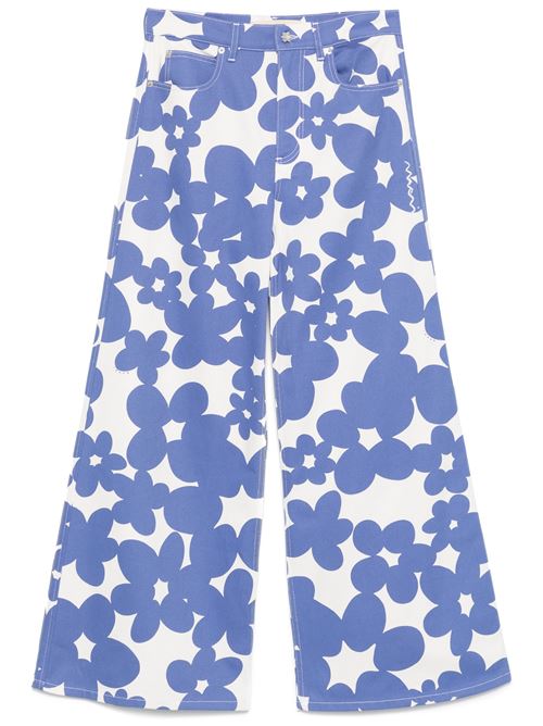 Cerulean blue print denim MARNI | PAMA0514S0UTC462DIB26