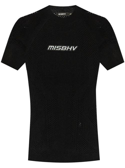 T-shirt with stamp MISBHV | 250W500BLACK