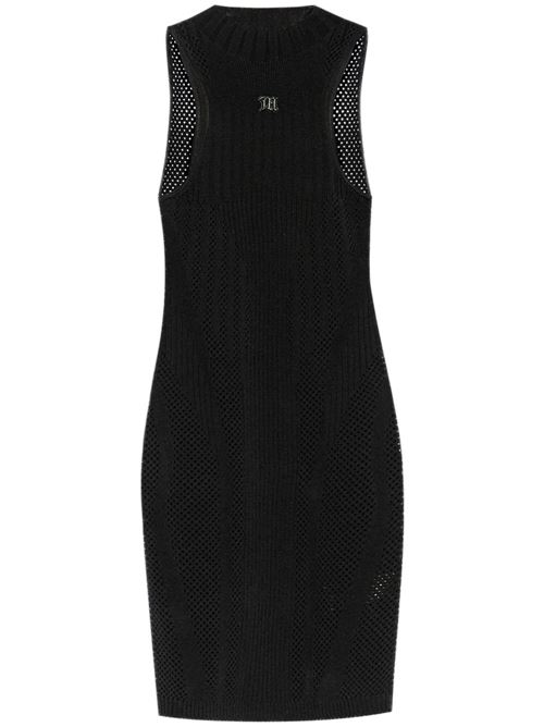 Short dress with lace inserts MISBHV | 250W823BLACK