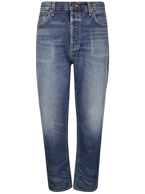 Indigo blue cotton washed denim AGOLDE | A642C1206ILMN