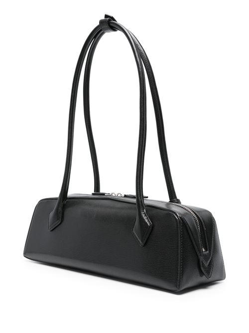 Black goatskin smooth grain bag ALAIA | AA1S06033CA212999