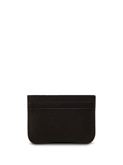 Black Leather Paris Paris Card Holder AMI | USL104.AL00360014