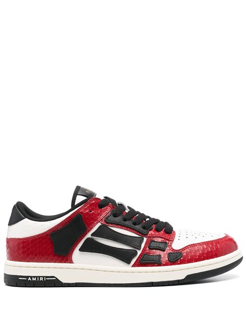 Cny skel top low sneakers AMIRI | AMFOSR1104Red