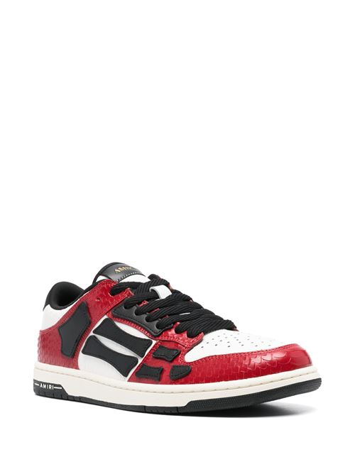 Cny skel top low sneakers AMIRI | AMFOSR1104Red