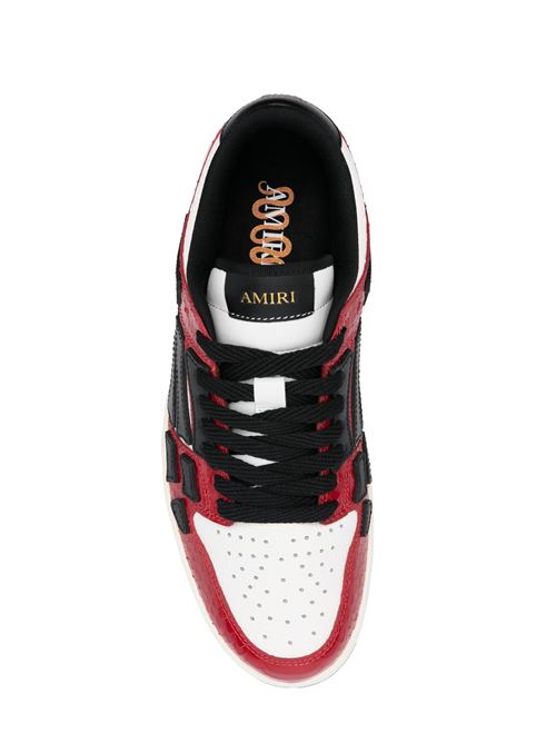 Cny skel top low sneakers AMIRI | AMFOSR1104Red