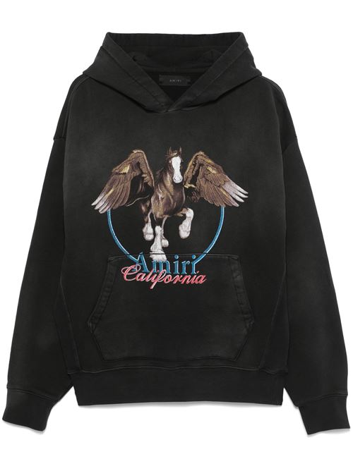 Vintage wash pegasus hoodie AMIRI | AMJYHD1080Black