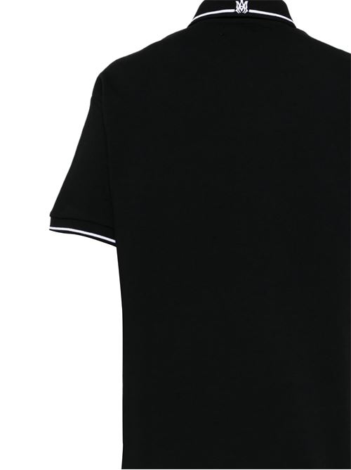 Polo in cotone nero AMIRI | AMJYPO1009Black