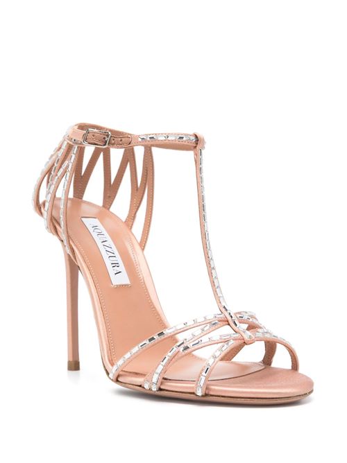 Forever more crystal sandal 105 AQUAZZURA | FMCHIGS0SATPOU