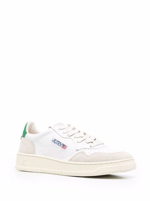 Sneakers con applicazione AUTRY | AULMLS23WHT/AMAZ