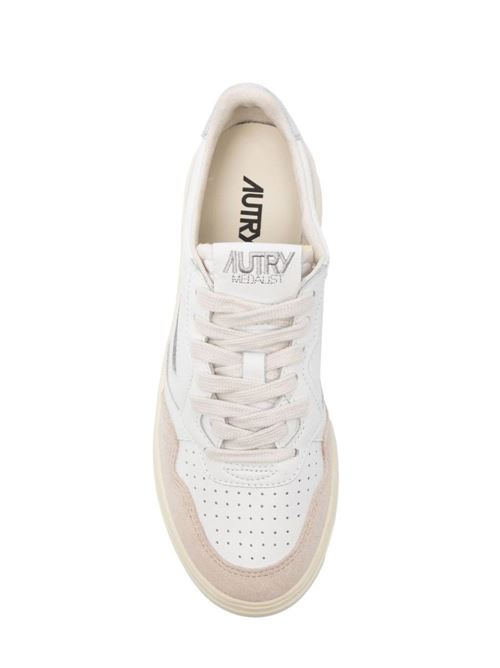 Sneakers Medalist AUTRY | AULWLS74WHT/SILVER