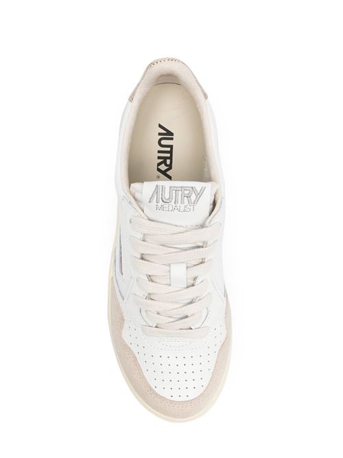 Sneakers Medalist AUTRY | AULWLS75WHT/GOLD