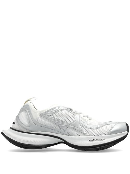 Circuit Sneaker for Women in White/Silver BALENCIAGA | 793944WFLGY9100