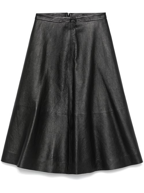 Leather midi skirt BALENCIAGA | 816648TRS121000